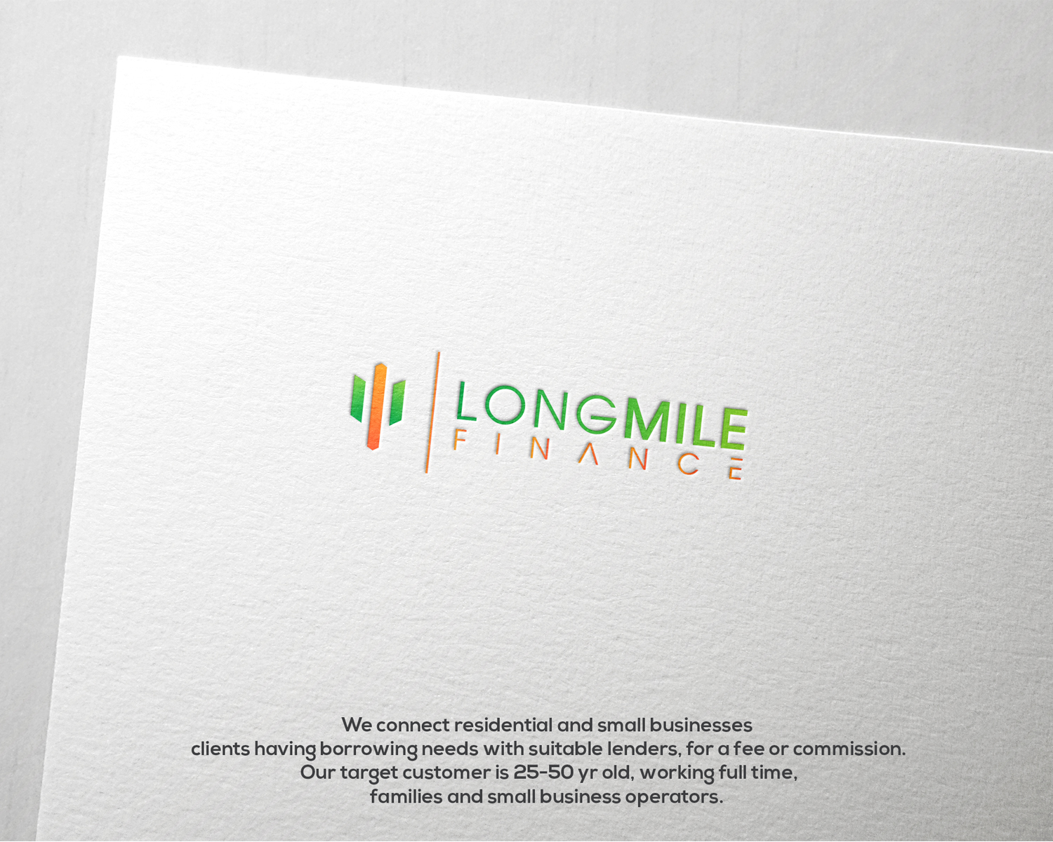 Logo Design by eka 3 design for Long Mile Finance | Design #16175649
