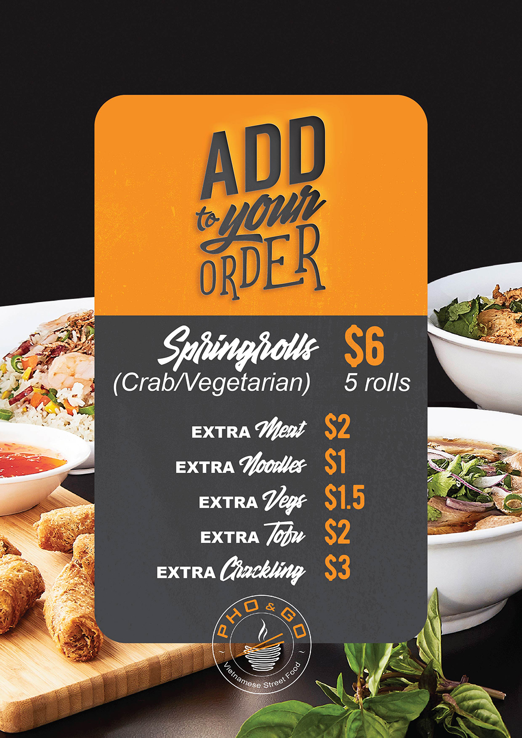 Poster Design by janiceg for Pho and Go Pty Ltd | Design #16210574