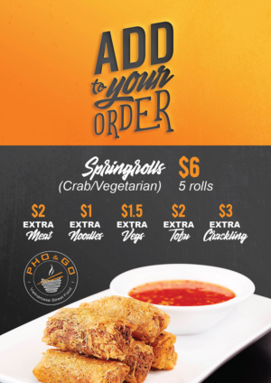 Design de Poster par janiceg pour Pho and Go Pty Ltd | Design : #16226117