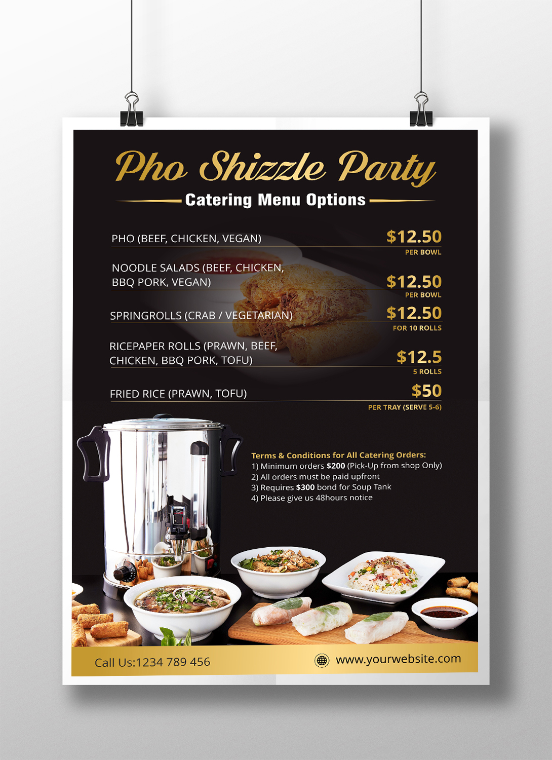 Poster Design by ecorokerz for Pho and Go Pty Ltd | Design #16083042