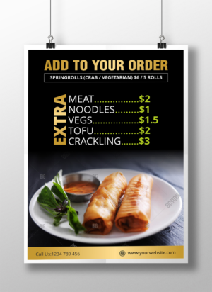 Design de Poster par ecorokerz pour Pho and Go Pty Ltd | Design : #16083044