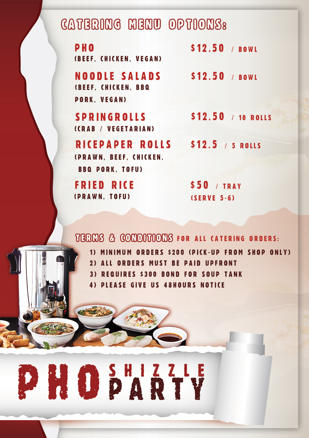 Poster Design by Zeal Digi Works for Pho and Go Pty Ltd | Design #16180797