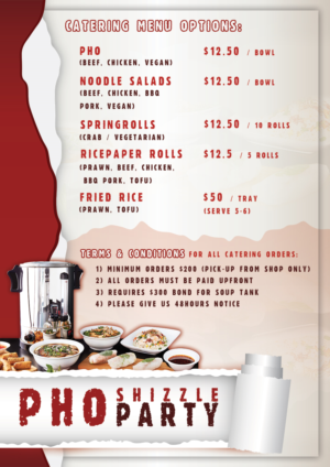 Poster Design by Zeal Digi Works for Pho and Go Pty Ltd | Design: #16180797