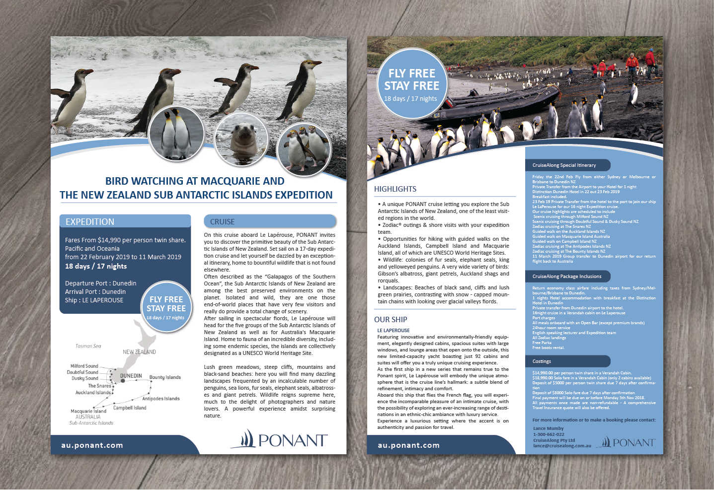 Diseño de Flyer por Alexandar para CruiseAlong Pty Ltd | Diseño #16074340