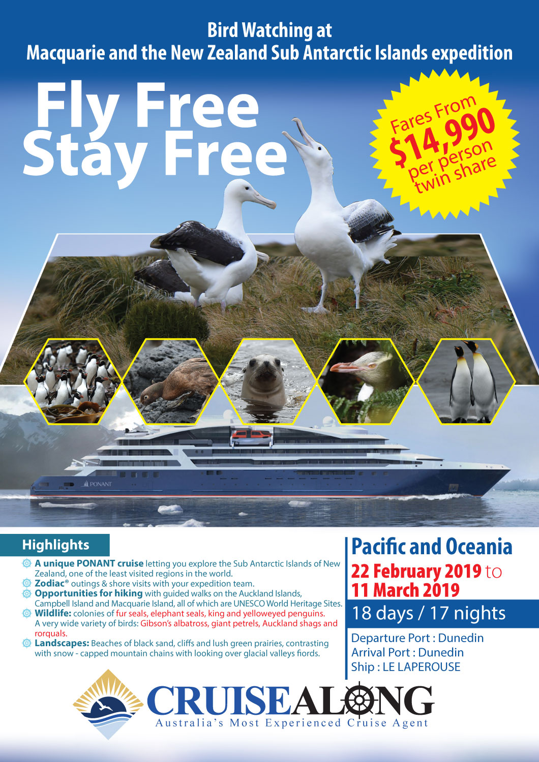 Diseño de Flyer por HAMDIYA para CruiseAlong Pty Ltd | Diseño #16109078