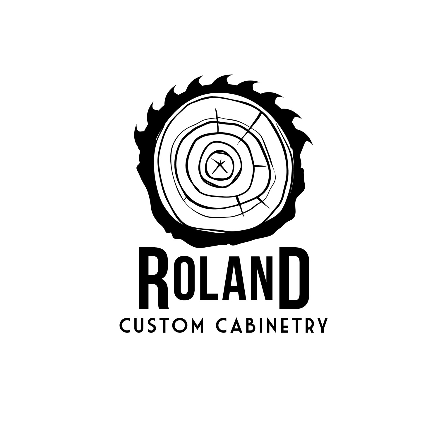 Logo Design by RGreenspan for Roland Custom Cabinetry | Design #16309970