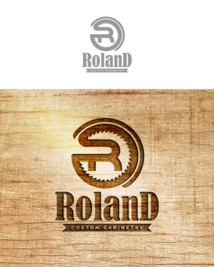 Logo Design by taufik_alrahman for Roland Custom Cabinetry | Design: #16264939