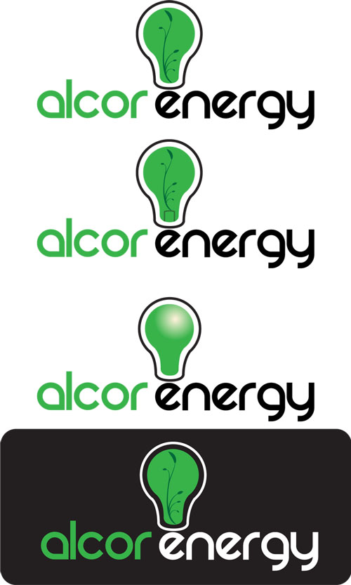 Logo Design by Lenting Designs for Alcor Energy Solutions, LLC | Design #41363