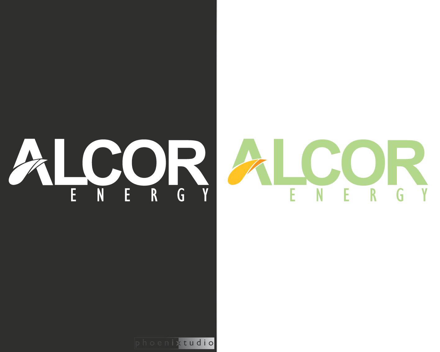 Logo Design by Electric Sparrow for Alcor Energy Solutions, LLC | Design #39646
