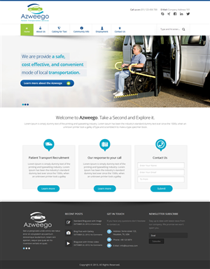 Design Wordpress par OM pour ce projet | Design : #2647689