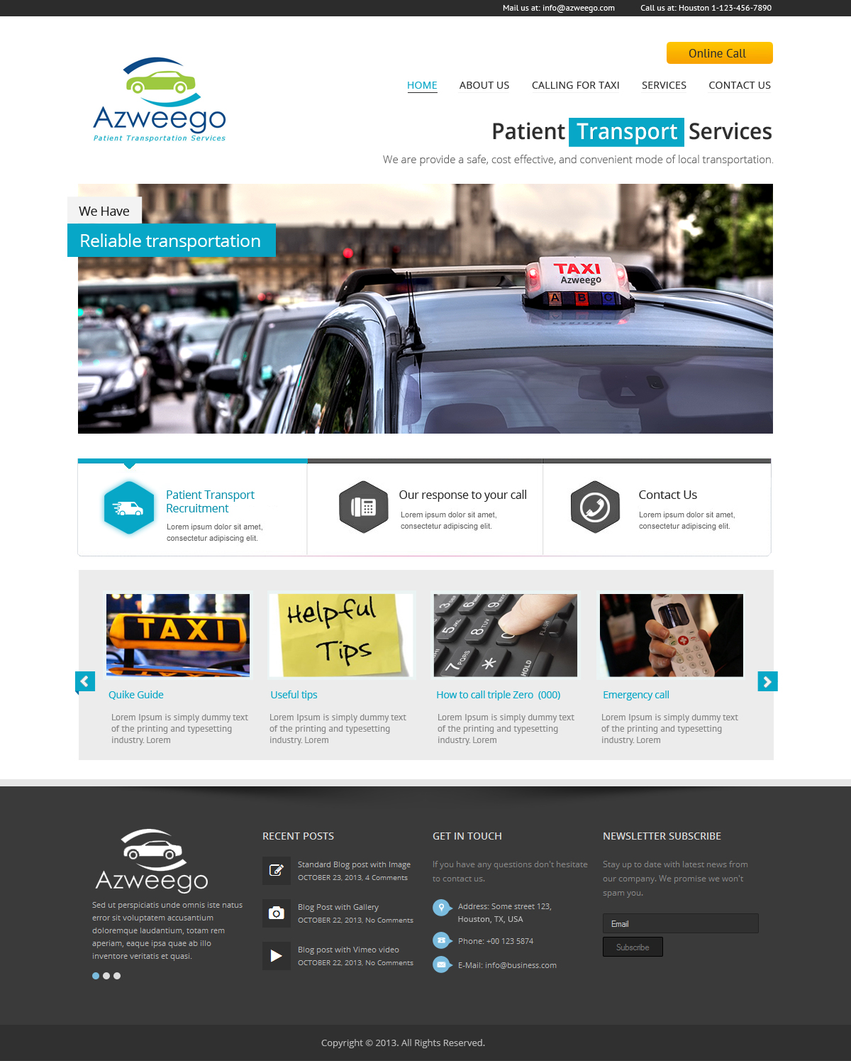 Wordpress Design by OM for this project | Design #2647693