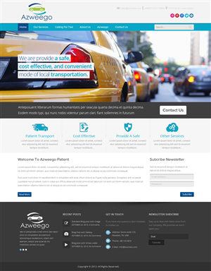 Design Wordpress par OM pour ce projet | Design : #2647708