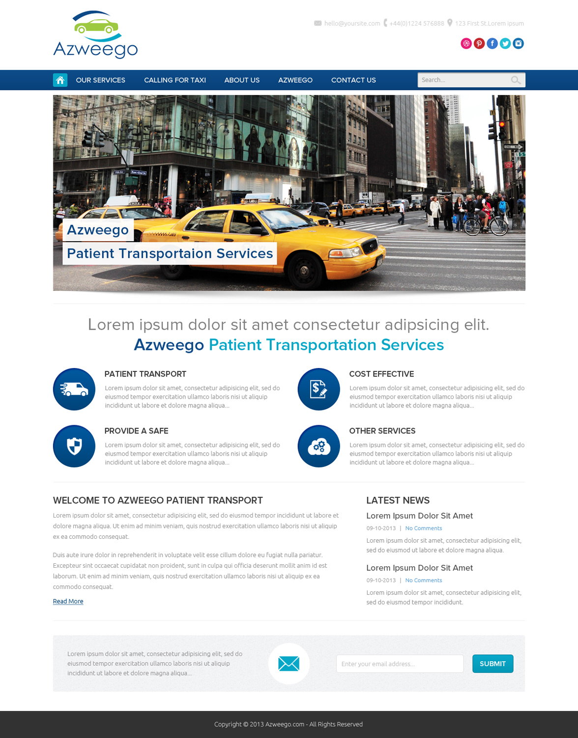 Wordpress Design by OM for this project | Design #2647710
