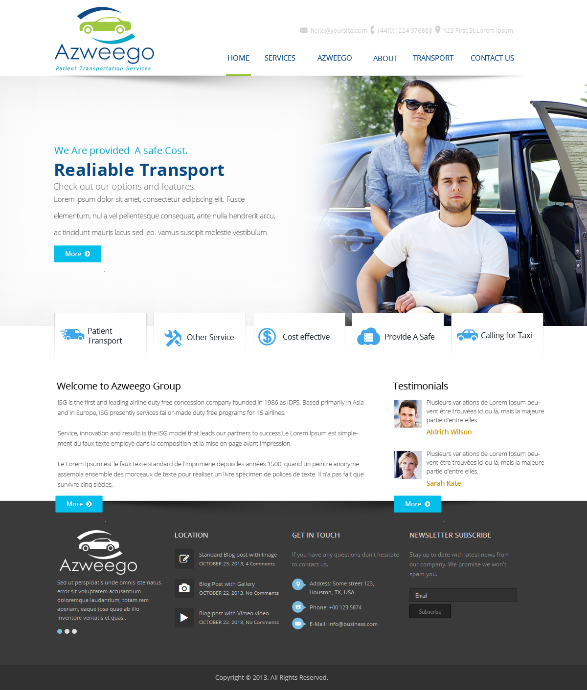 Wordpress Design by OM for this project | Design #2653512