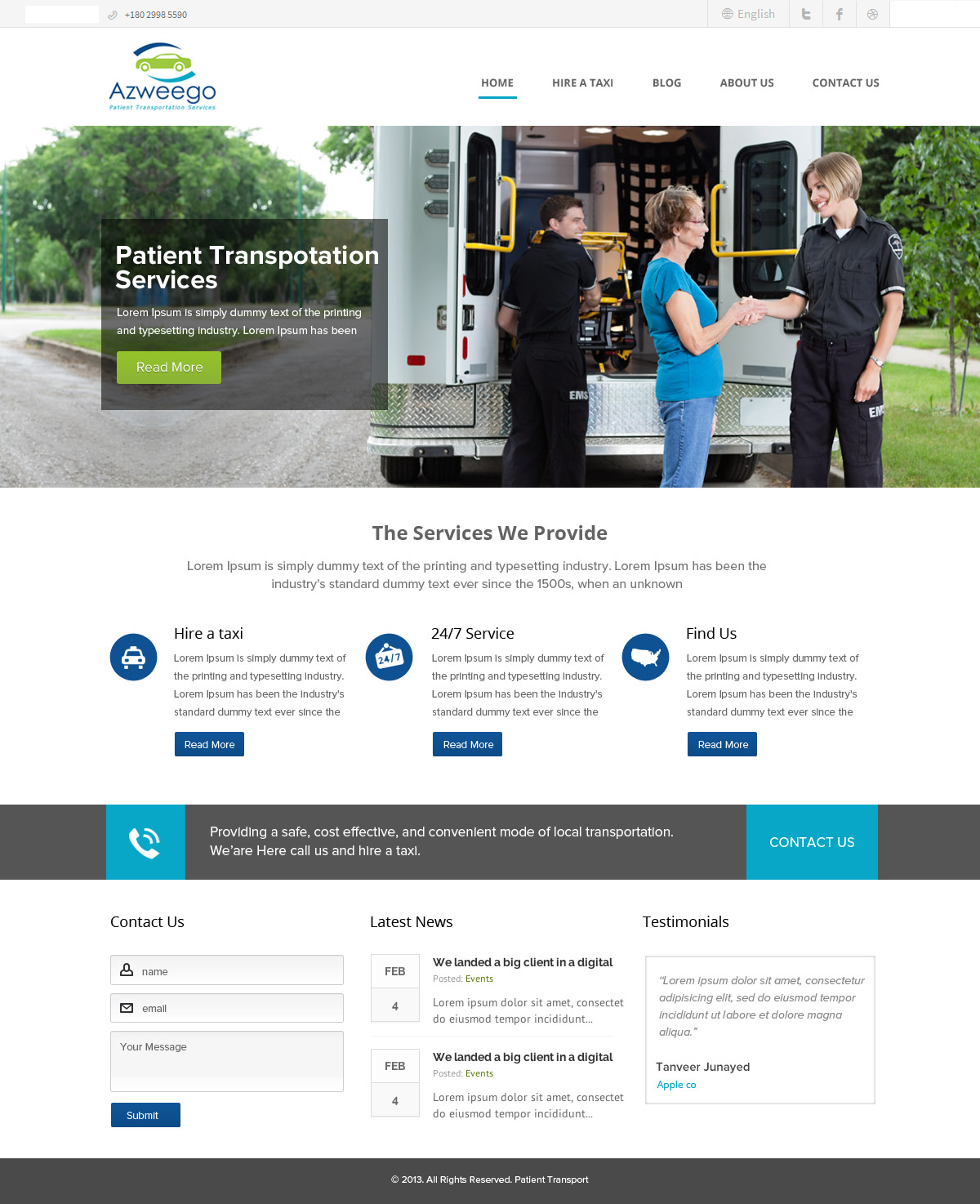 Wordpress Design by OM for this project | Design #2653519