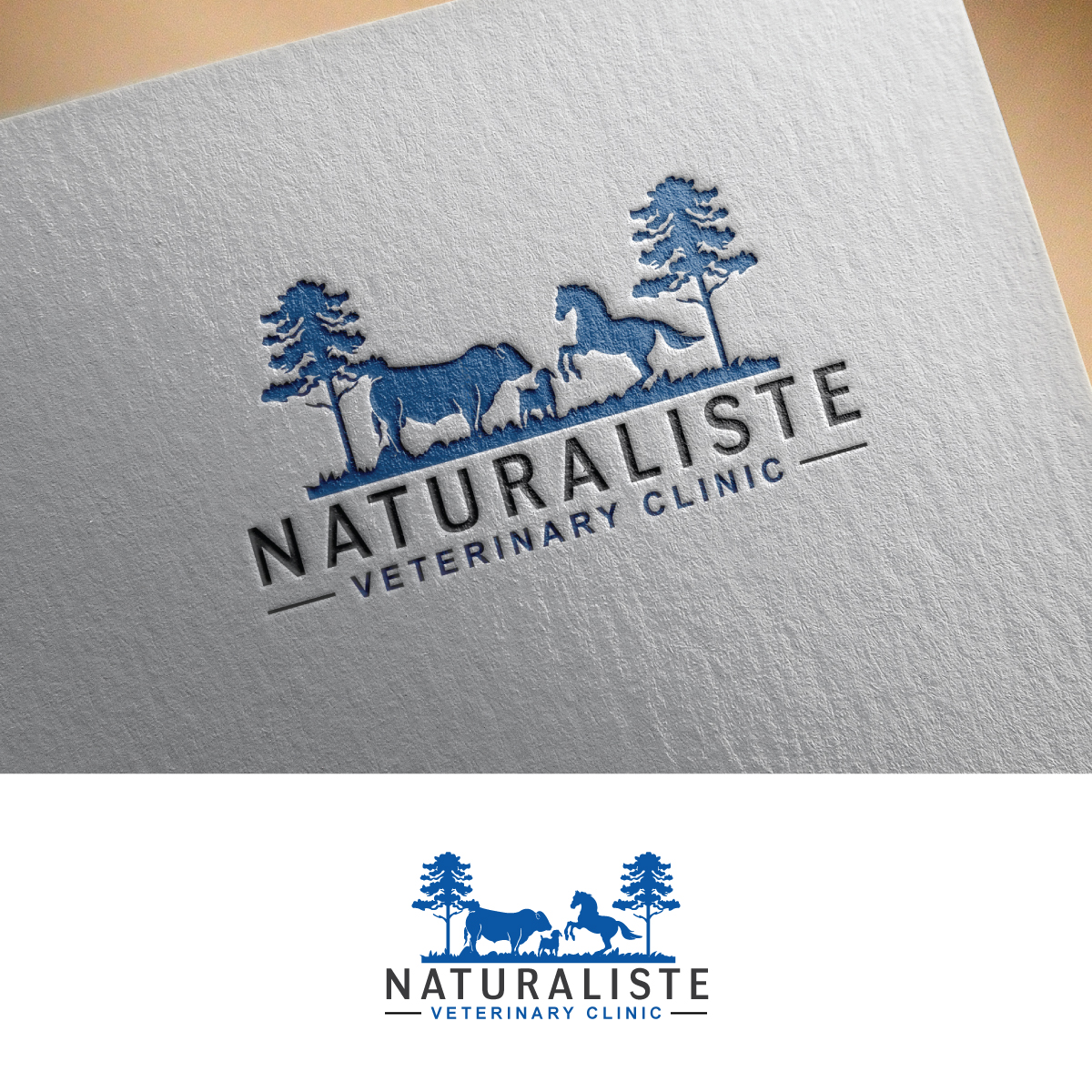 Logo Design by e-graphics for Naturaliste Veterinary Services | Design #16083245