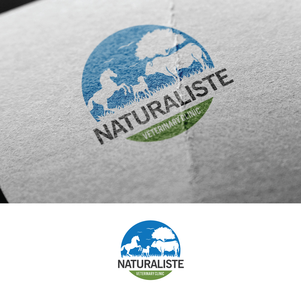 Logo Design by e-graphics for Naturaliste Veterinary Services | Design #16104669