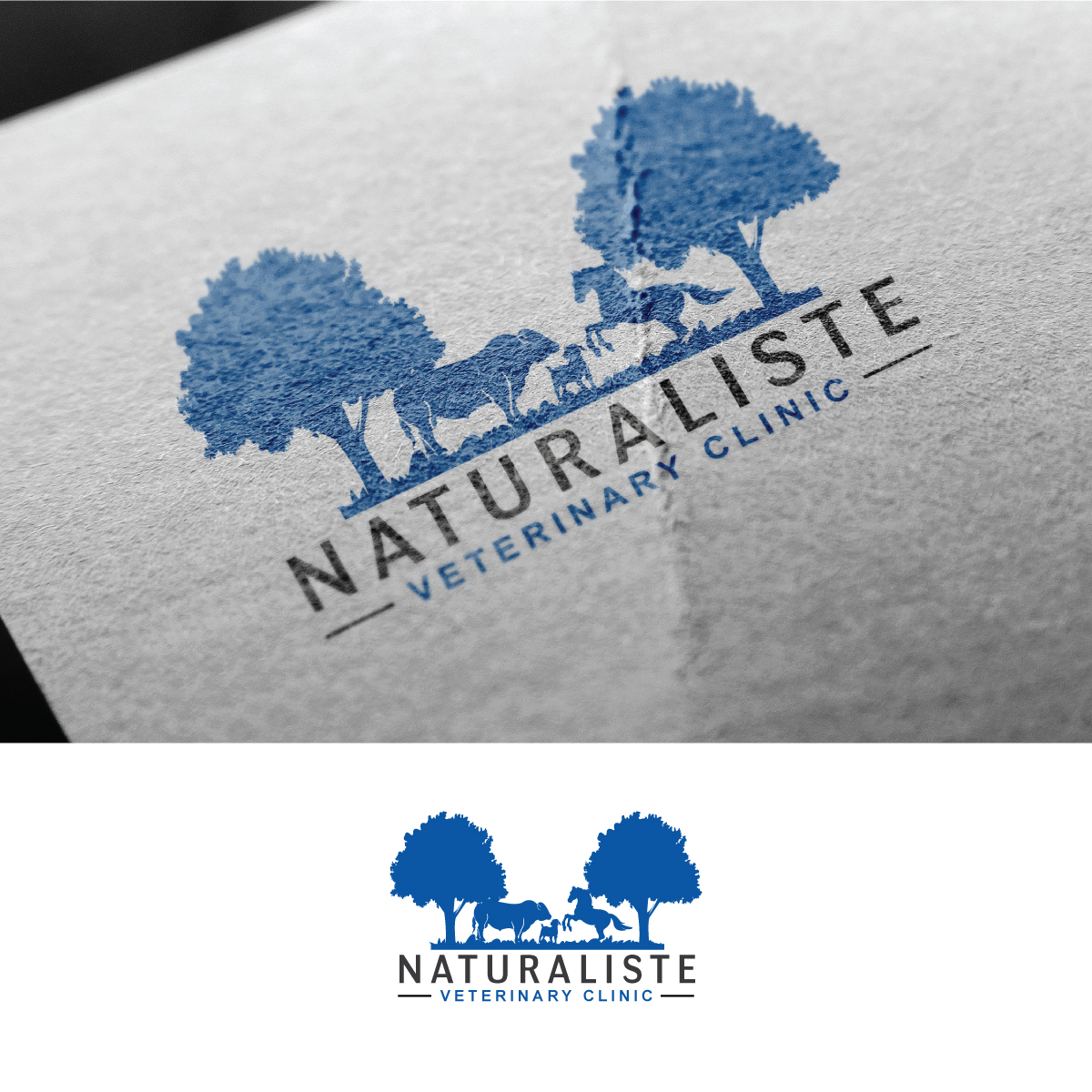 Logo Design by e-graphics for Naturaliste Veterinary Services | Design #16104670