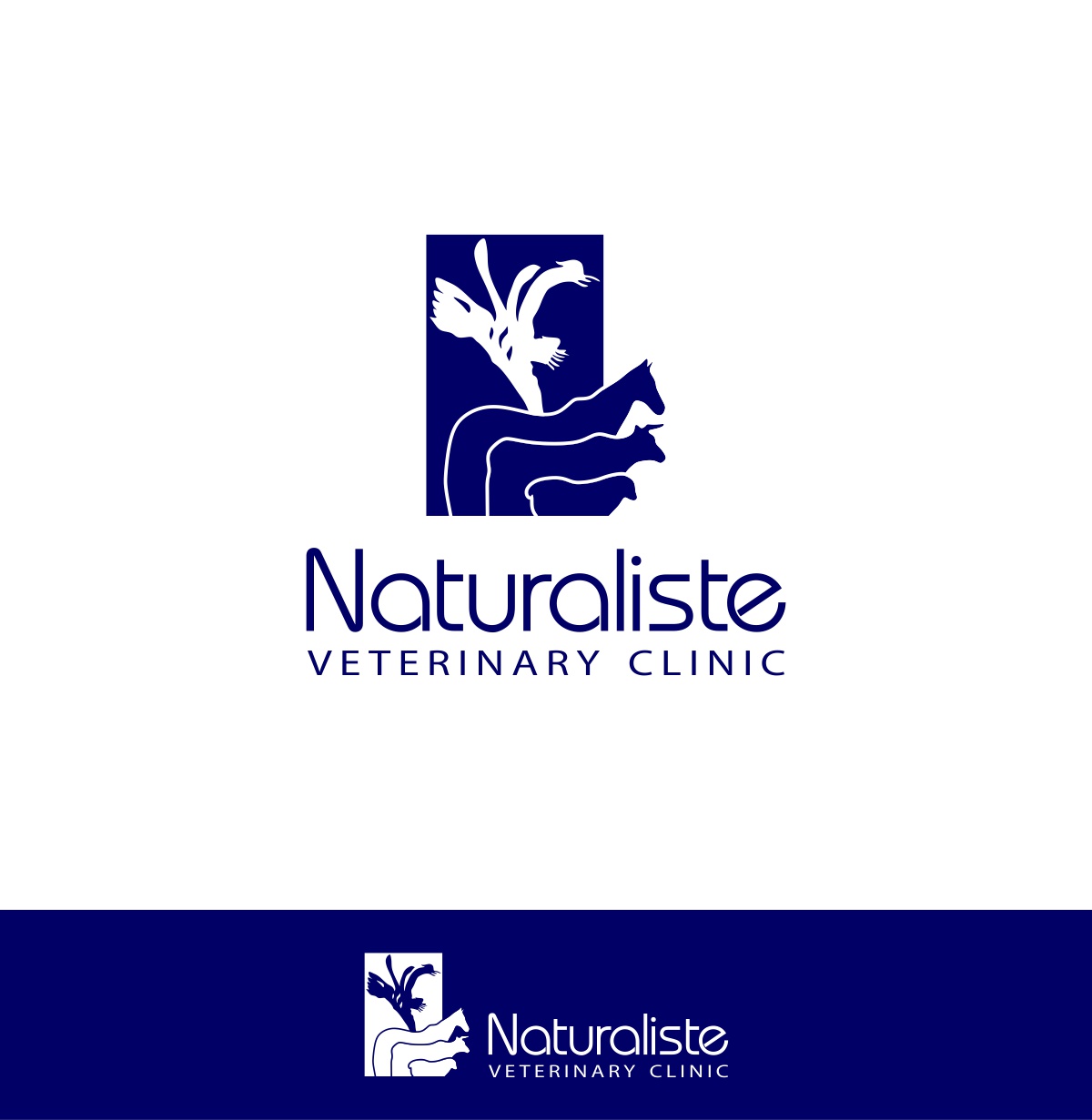 Logo Design by bojboga for Naturaliste Veterinary Services | Design #16168196