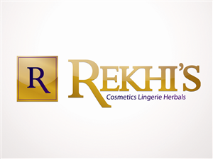 REKHI'S  Cosmetics   Lingerie    Herbals | Logo Design by Vinura