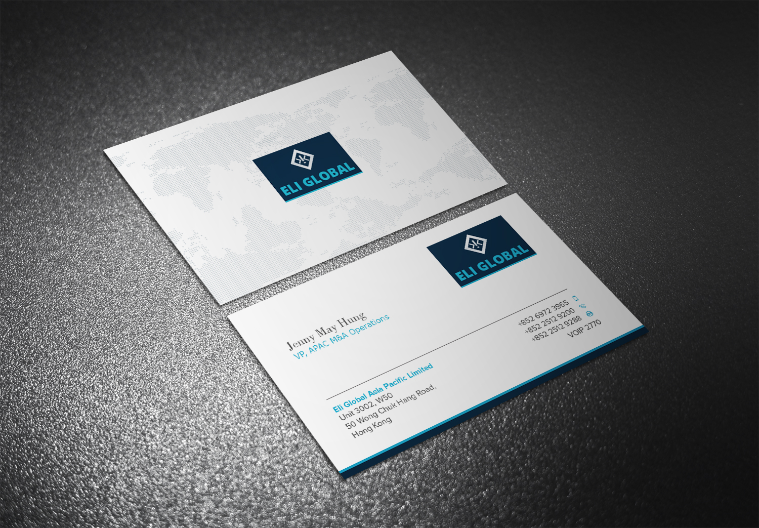 Business Card Design by Eggo May P for this project | Design #16100438