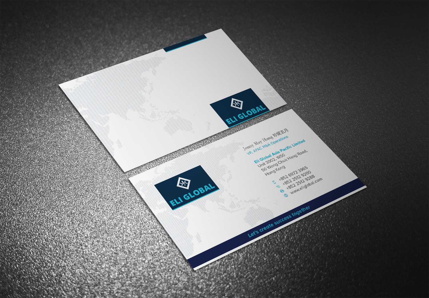 Business Card Design by Eggo May P for this project | Design #16124554