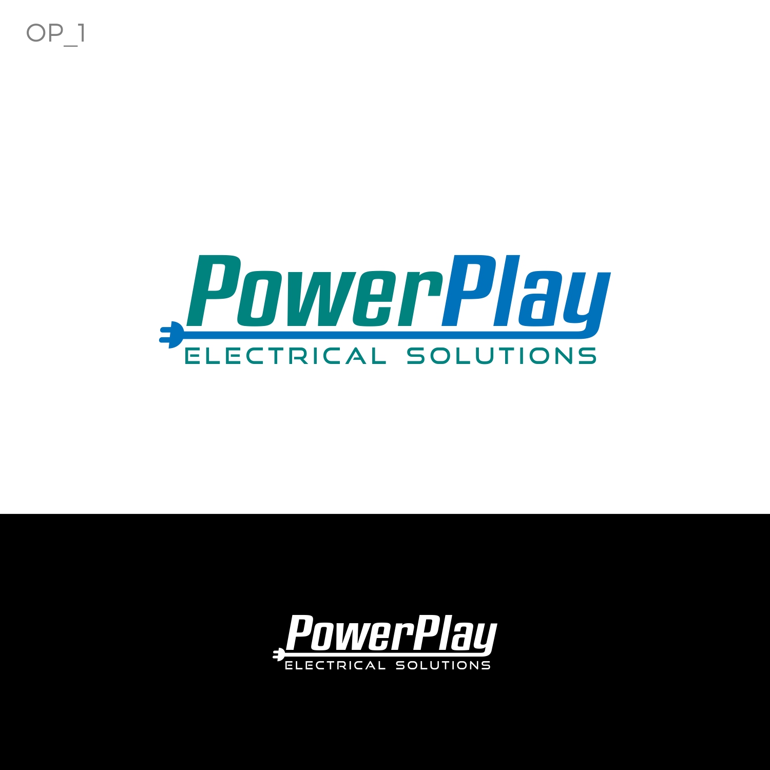 Logo Design by Well Being for Powerplay Electrical Solutions | Design: #16163728