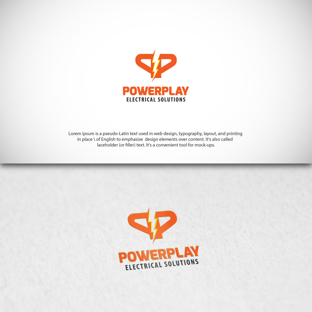 Design de Logo par Kingdom Vision pour Powerplay Electrical Solutions | Design #16183880