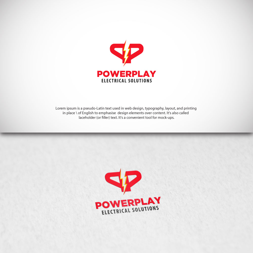 Design de Logo par Kingdom Vision pour Powerplay Electrical Solutions | Design #16183882