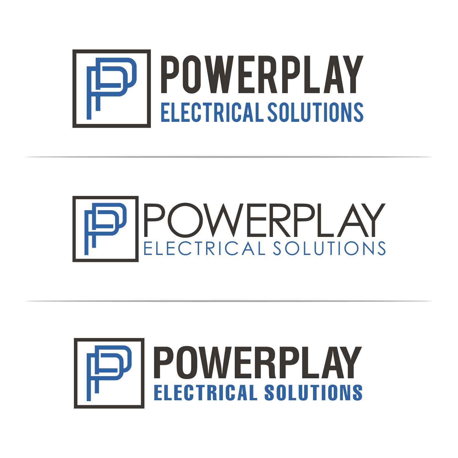 Design de Logo par e-graphics pour Powerplay Electrical Solutions | Design #16093566