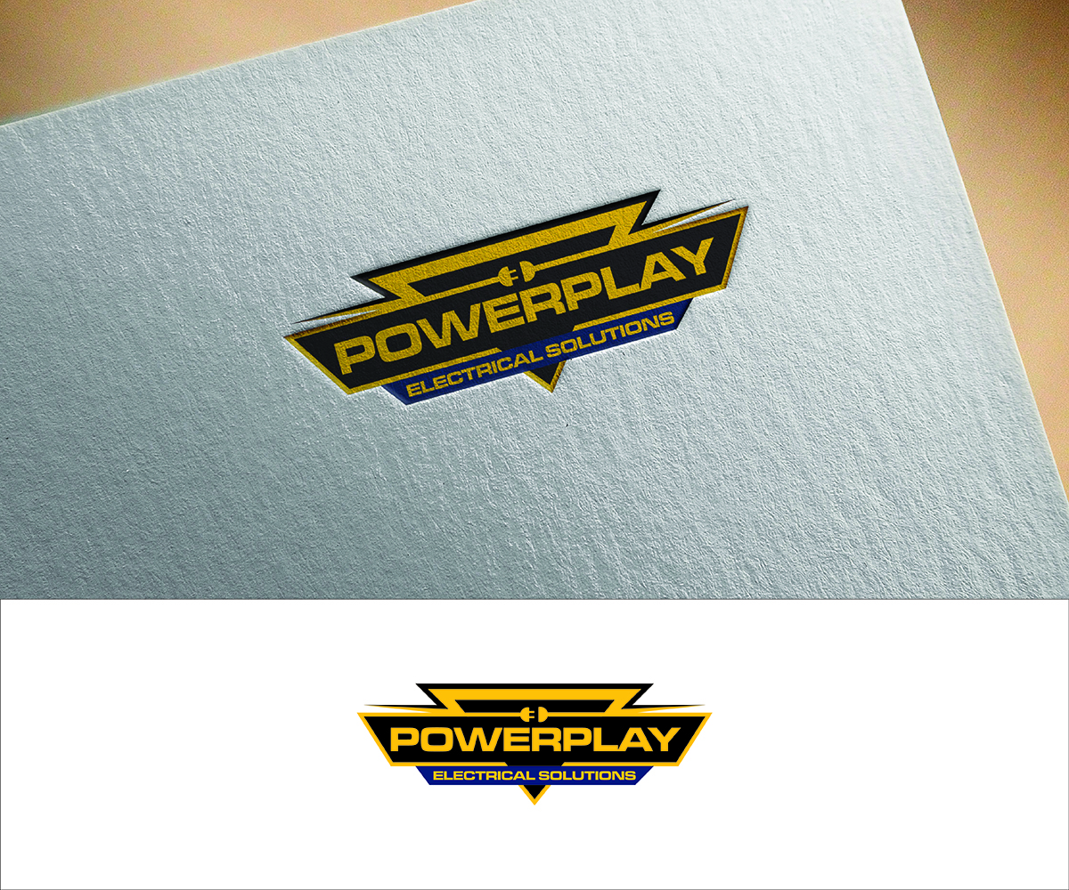 Logo Design by Logico Artlines for Powerplay Electrical Solutions | Design #16140712