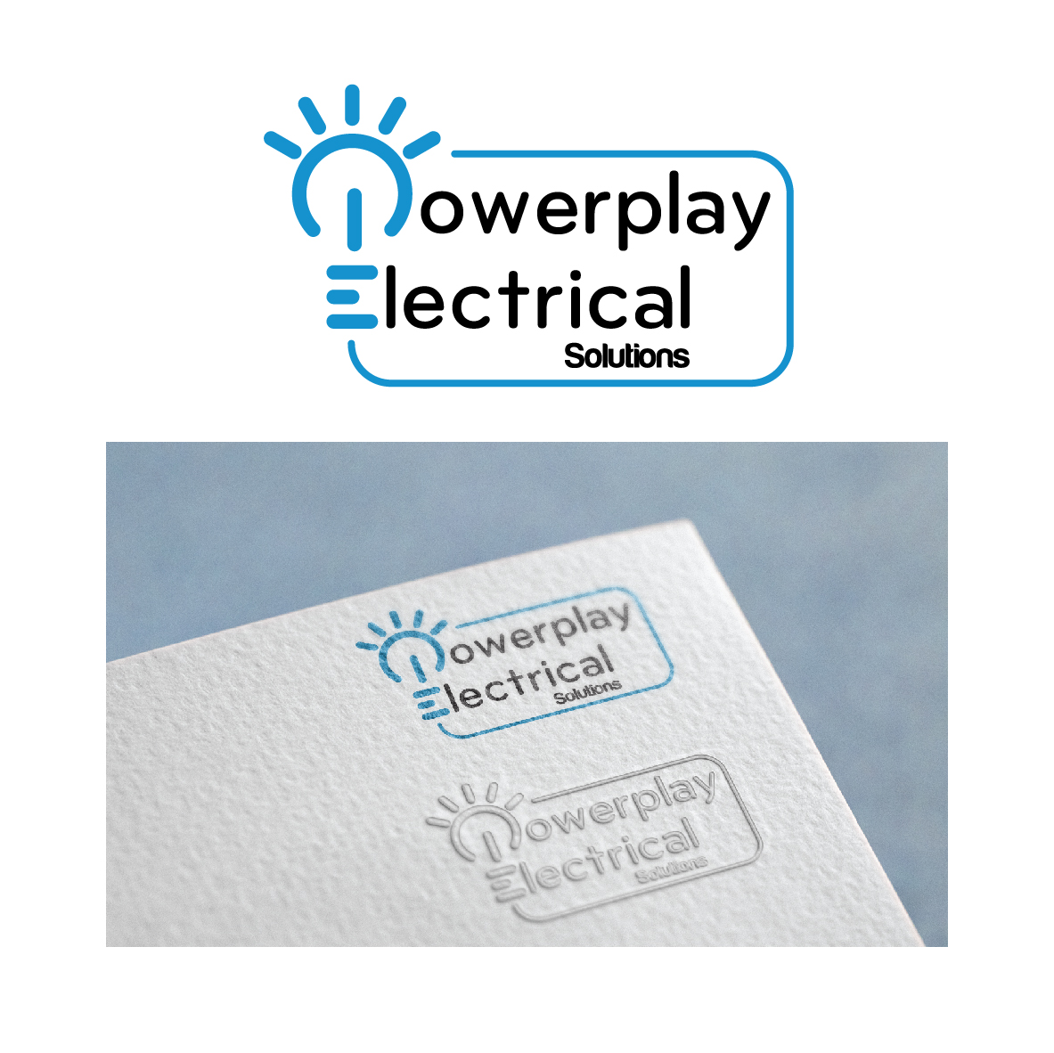 Logo Design by Vernon Le for Powerplay Electrical Solutions | Design #16216201