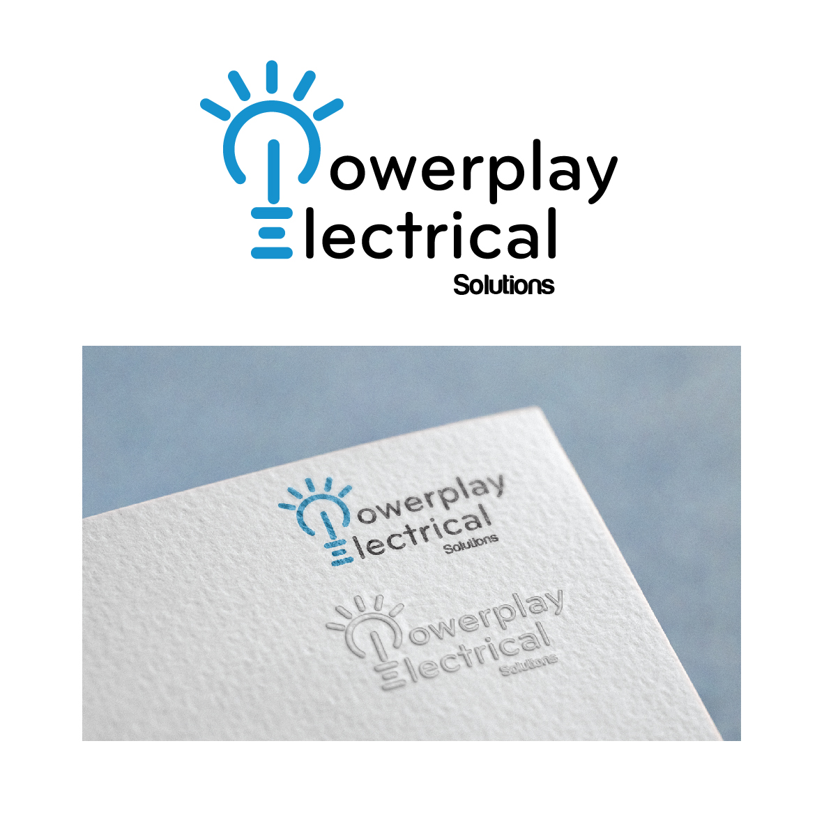Logo Design by Vernon Le for Powerplay Electrical Solutions | Design #16216202
