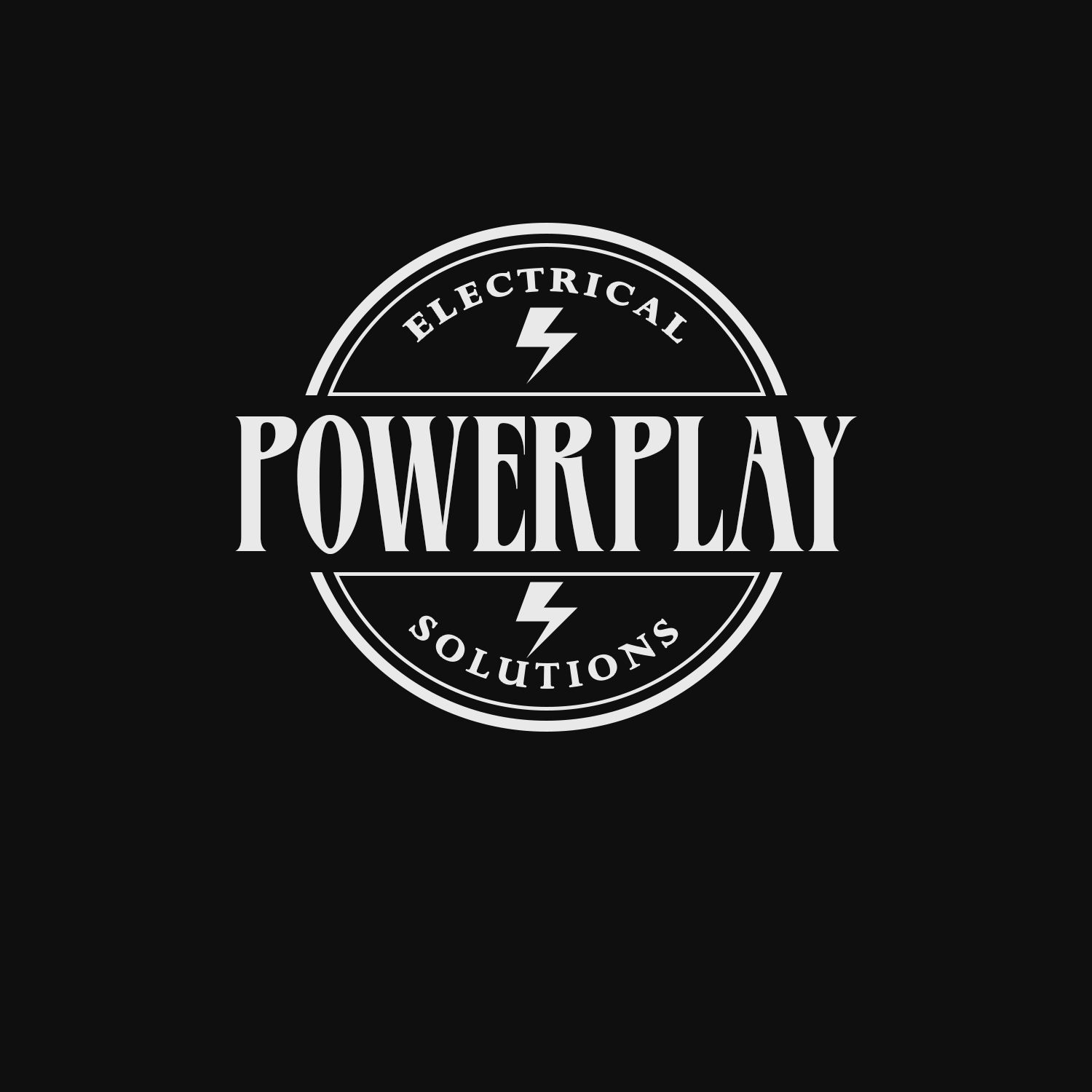 Logo Design by cvedesign for Powerplay Electrical Solutions | Design #16207338