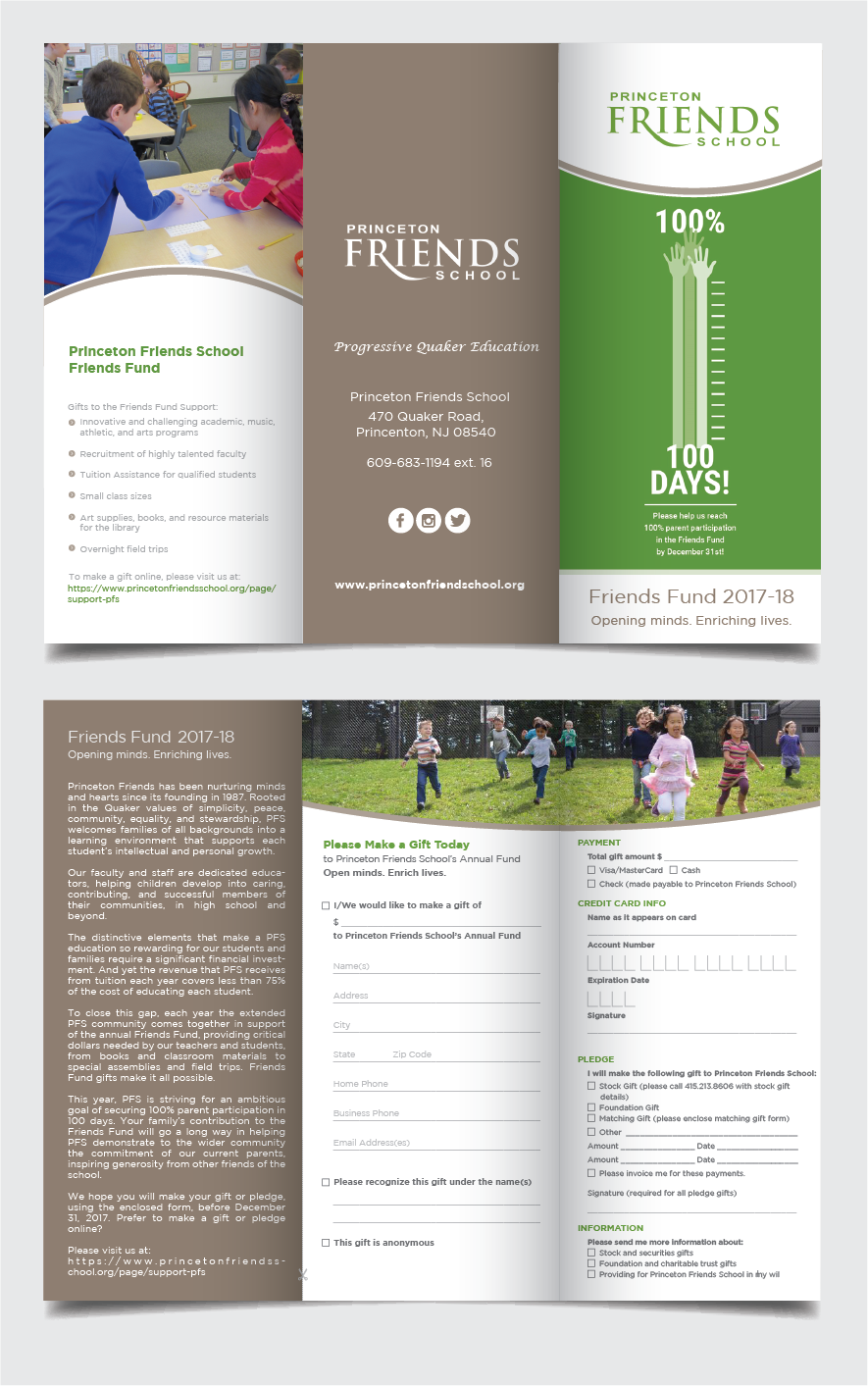 Flyer Design by Alexandar for Princeton Friends School | Design #16088138