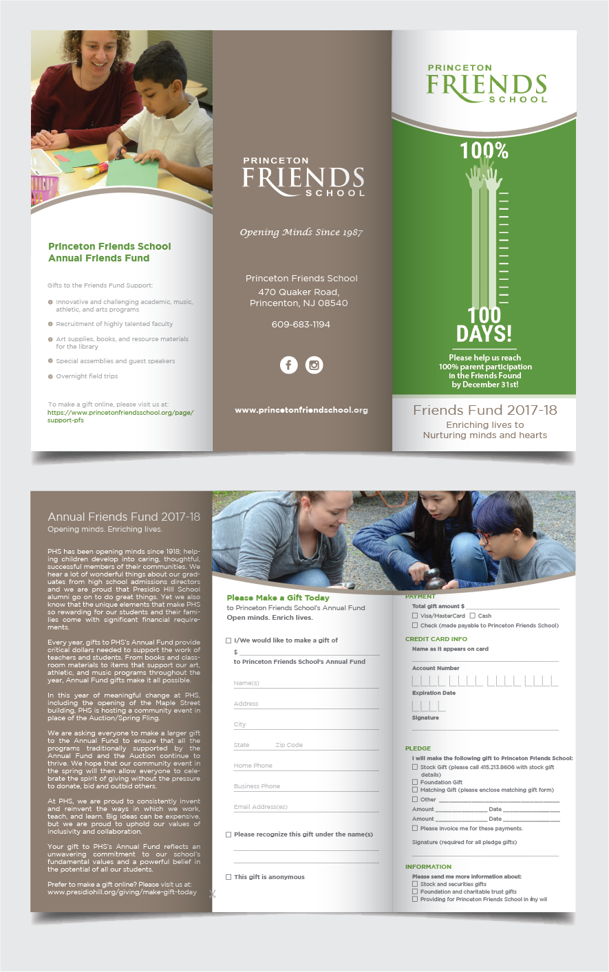 Diseño de Flyer por Alexandar para Princeton Friends School | Diseño #16141479
