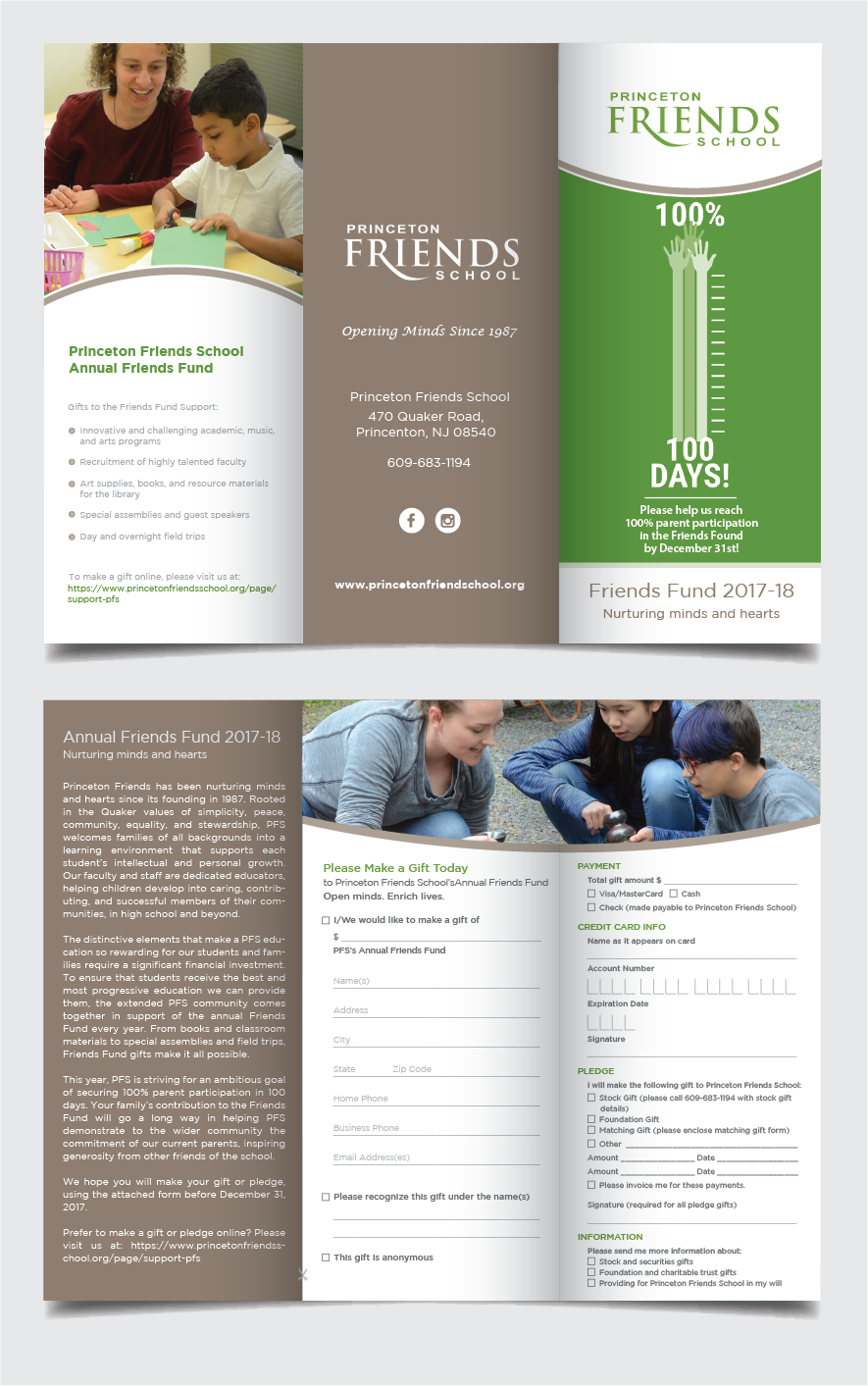 Flyer Design by Alexandar for Princeton Friends School | Design #16152049
