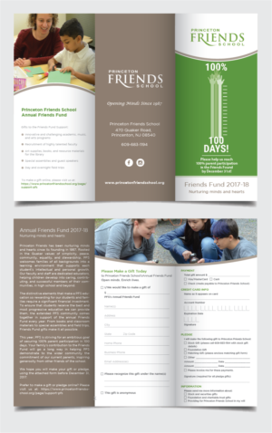 Diseño de Flyer por Alexandar para Princeton Friends School | Diseño: #16152049
