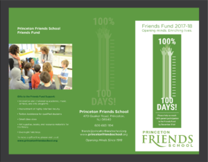 Diseño de Flyer por Deziners Zone para Princeton Friends School | Diseño: #16081729