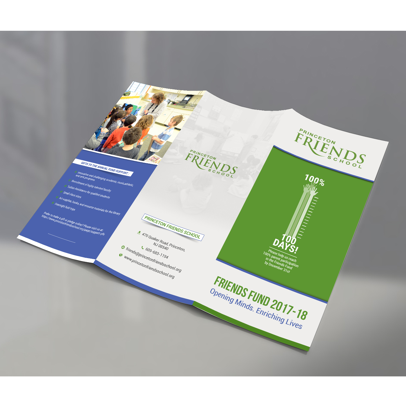 Flyer Design by creative.bugs for Princeton Friends School | Design #16081482