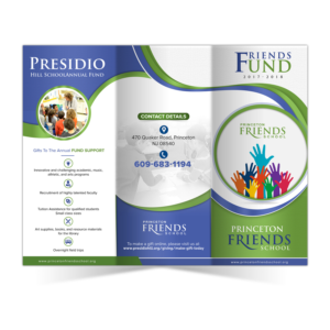 Flyer Design by SD WEBCREATION for Princeton Friends School | Design #16093374