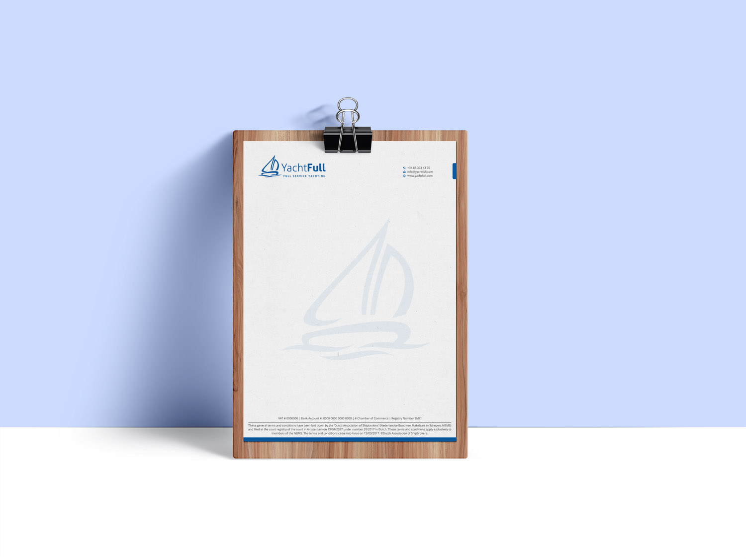 Stationery Design by Xpert for Yachtfull | Design #16078793