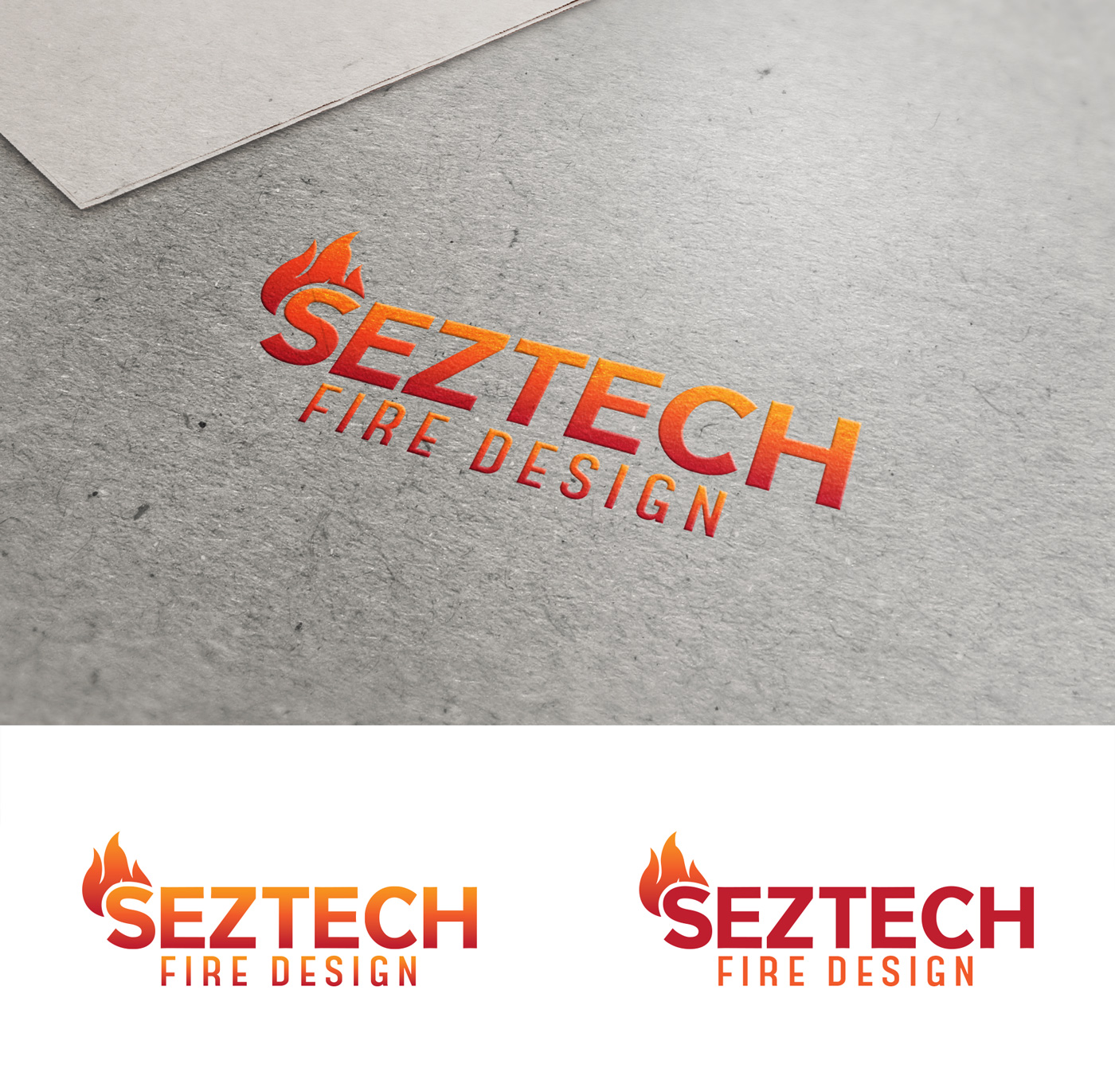 Logo Design by Impressive Solutions for SEZTECH FIRE DESIGN | Design #16085202