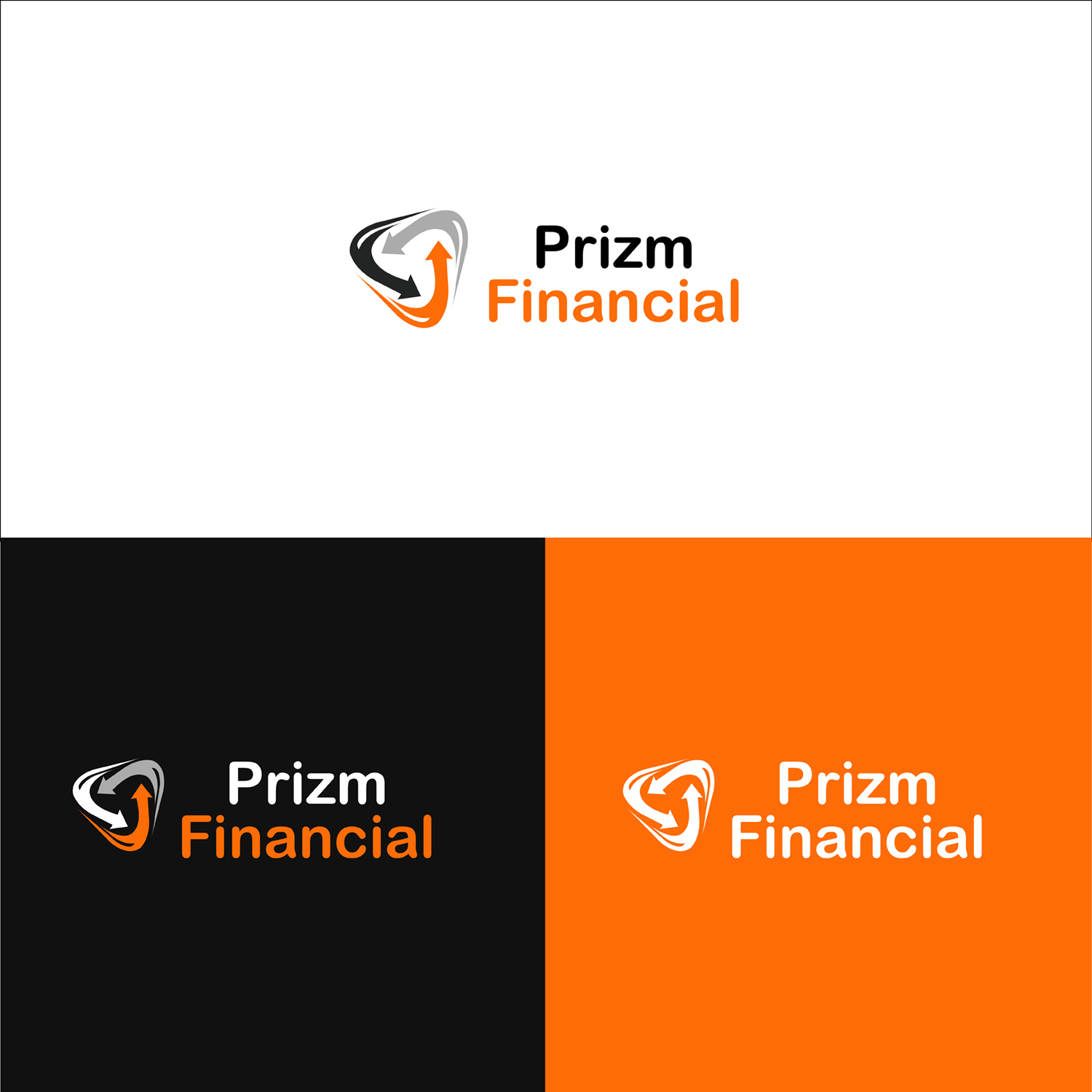 Logo Design by DesignMe Graphics for Prizm Financial | Design #16091821