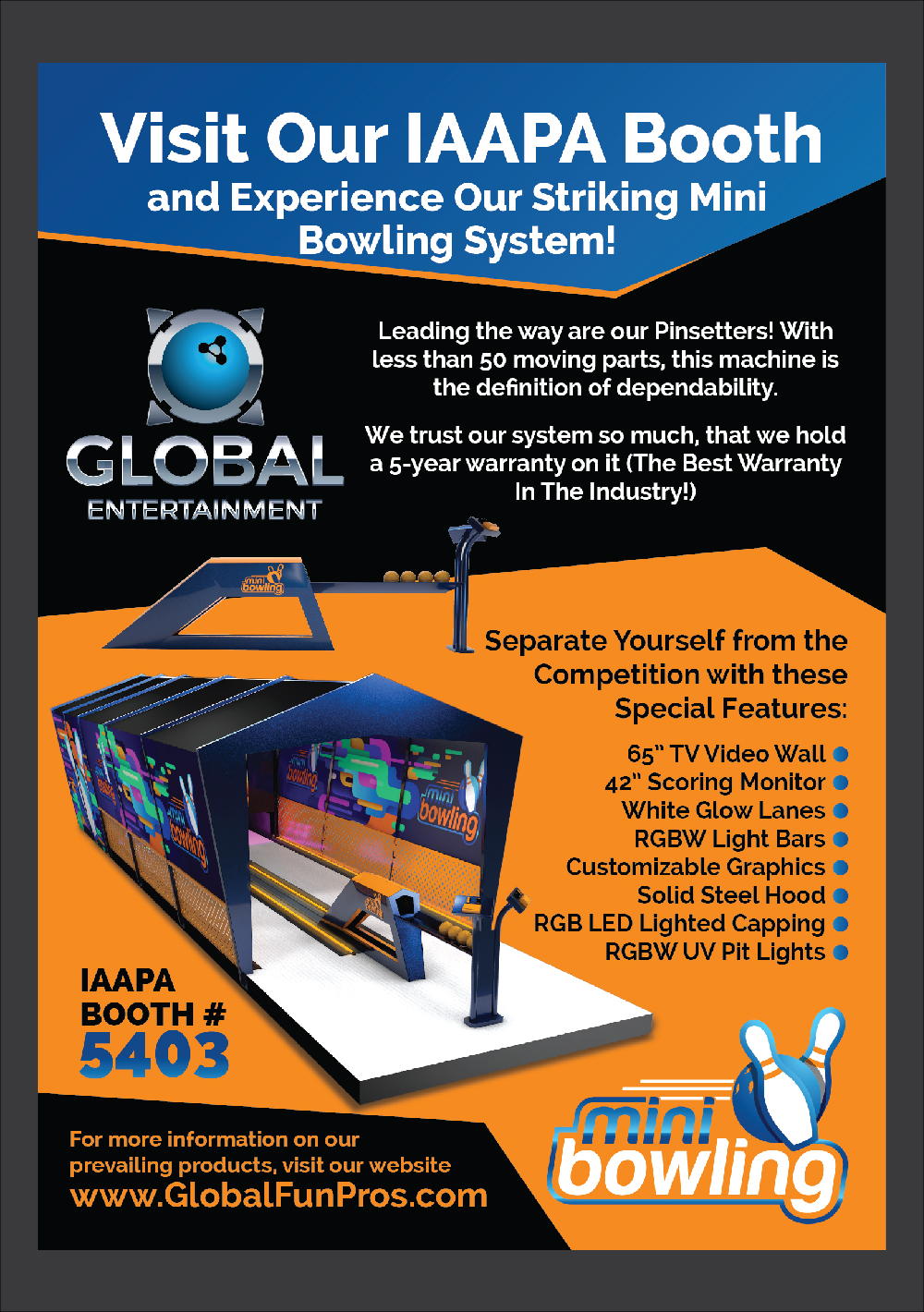Postcard Design by Deziners Zone for Global Bowling | Design #16086371