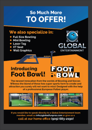 Postcard Design by Deziners Zone for Global Bowling | Design: #16086372