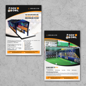 Design de Carte Postale par Schöpfer pour Global Bowling | Design #16088479