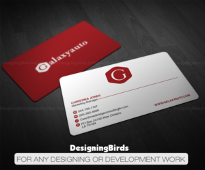 Business Card Design by Designing Birds for Galaxy Auto Ltd | Design: #16095184
