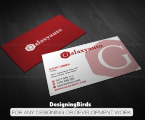 Business Card Design by Designing Birds for Galaxy Auto Ltd | Design: #16095249