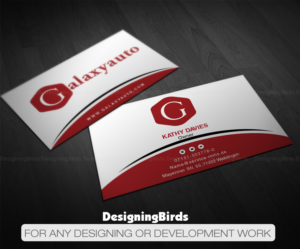 Visitenkarten-Design von Designing Birds für Galaxy Auto Ltd | Design: #16095481